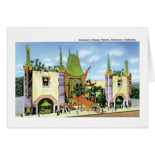 Grauman's Chinese Theatre, Hollywood, Ca (Front Horizontal)