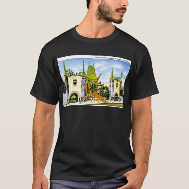 Grauman's Chinese Theatre , Hollywood T-Shirt (Front)