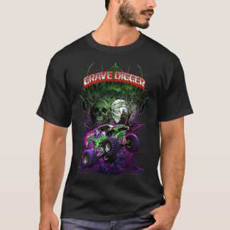 grave digger monster jam monster truck  Classic T- T-Shirt