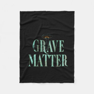 Grave Logo 2 Sticker Fleece Blanket