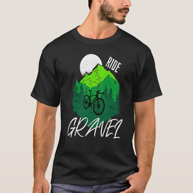 Gravel Bike Ride Gravel Gravel bike T-Shirt (Front)