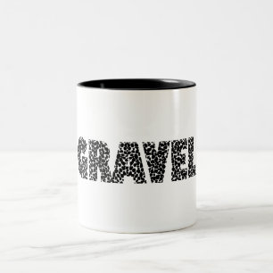 Gravel Cycling Two-Tone Coffee Mug