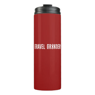 Gravel Grinder Chain Link Thermal Tumbler