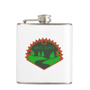 Gravel Grinder Hip Flask