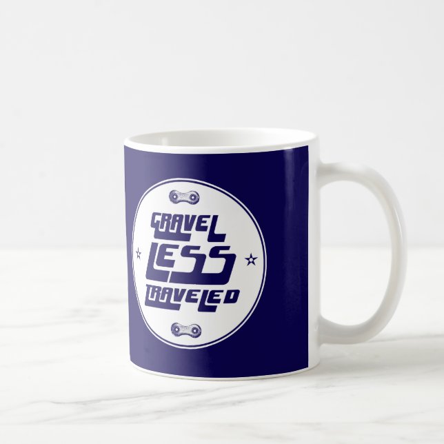 Gravel Less Travelled Coffee Mug (Right)