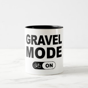 Gravel Mode On Two-Tone Coffee Mug