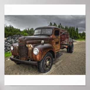 Gravel Pit Road Poster