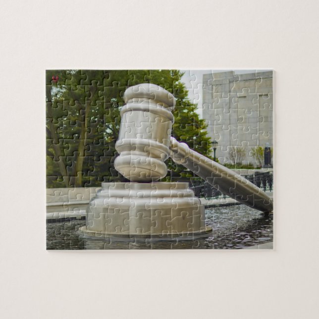 Gravel Statue Ohio Jigsaw Puzzle (Horizontal)