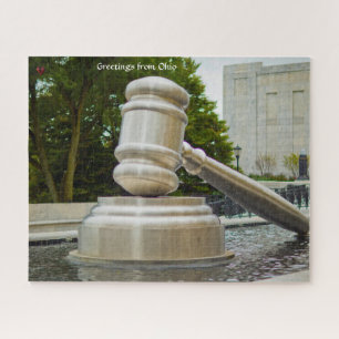 Gravel Statue Ohio Jigsaw Puzzle