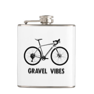 Gravel Vibes Cycling Hip Flask