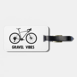 Gravel Vibes Cycling Luggage Tag
