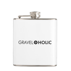 Gravelaholic Gravel Cycling Hip Flask