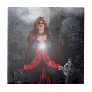 Gravelight Enchantress Ceramic Tile