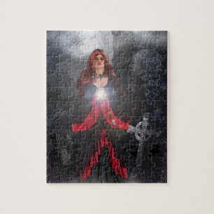Gravelight Enchantress Jigsaw Puzzle