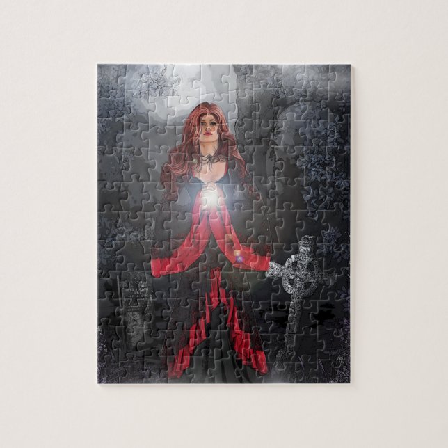 Gravelight Enchantress Jigsaw Puzzle (Vertical)