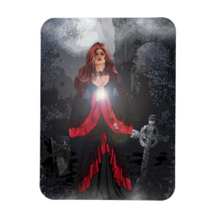 Gravelight Enchantress Magnet