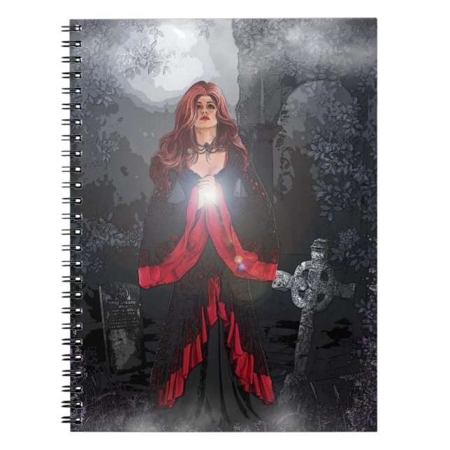 Gravelight Enchantress Notebook (Front)