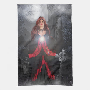Gravelight Enchantress Tea Towel