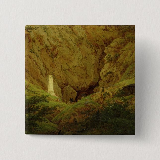 Graves of Ancient Heroes, 1812 15 Cm Square Badge (Front)