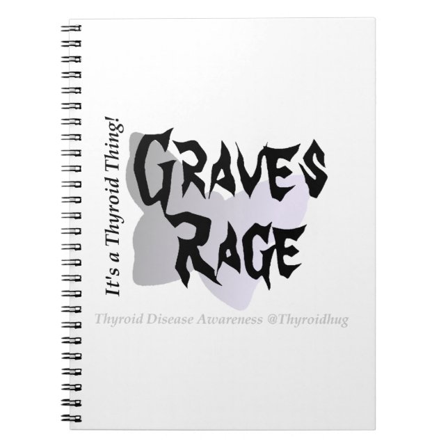 Graves Rage - It's a Thyroid Thing! Journal (Front)