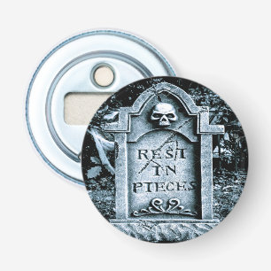 Gravestone Grave Halloween Bottle Opener