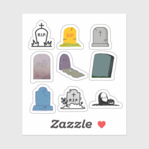 Gravestone Stickers