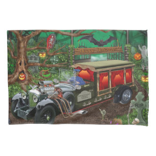 GRAVEYARD GHOST TOURS PILLOWCASE