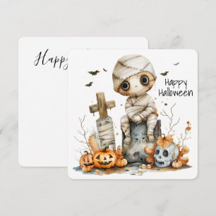 Graveyard Giggles – A Mummy’s Halloween Moment