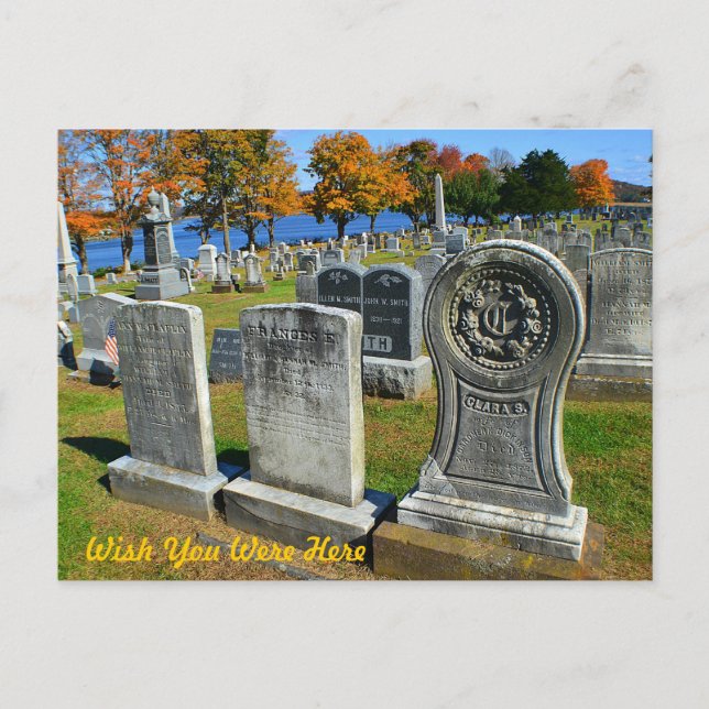 Graveyard Postcard (Front)