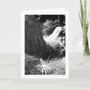 graveyard scene card