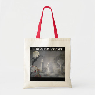 Graveyard Trick-or Treat Tote Bag