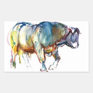 Gravitas 2010 rectangular sticker