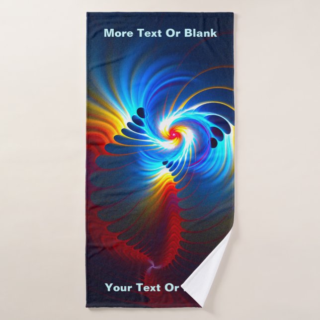 Gravitational Blueshift Bath Towel Set (Bath Towel)