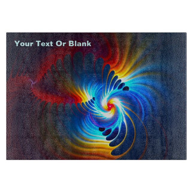 Gravitational Blueshift Cutting Board (Front)