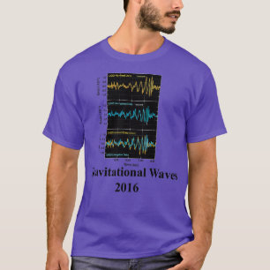 Gravitational Waves LIGO Vintage 2016 T-Shirt