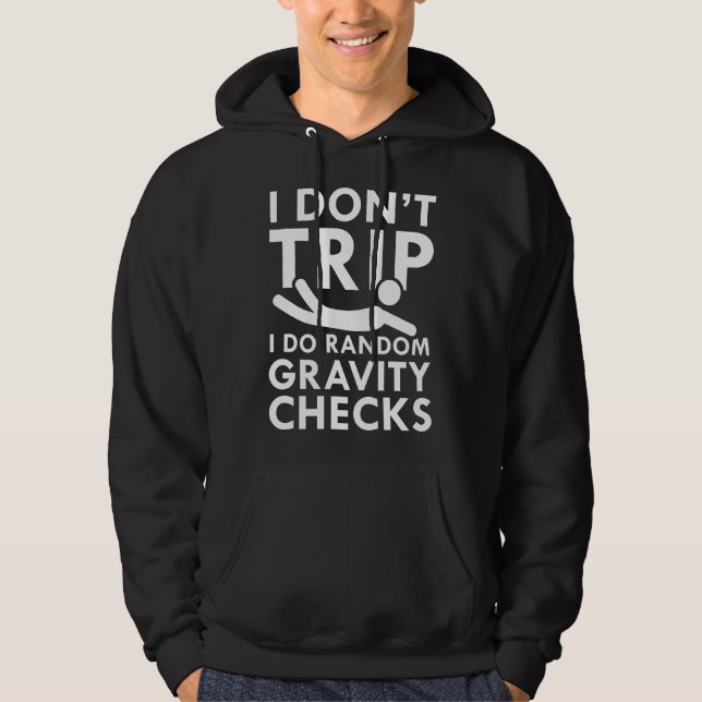Gravity Checks Hoodie (Front)