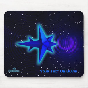 Gravity Drive Spacecraft Mouse Pad
