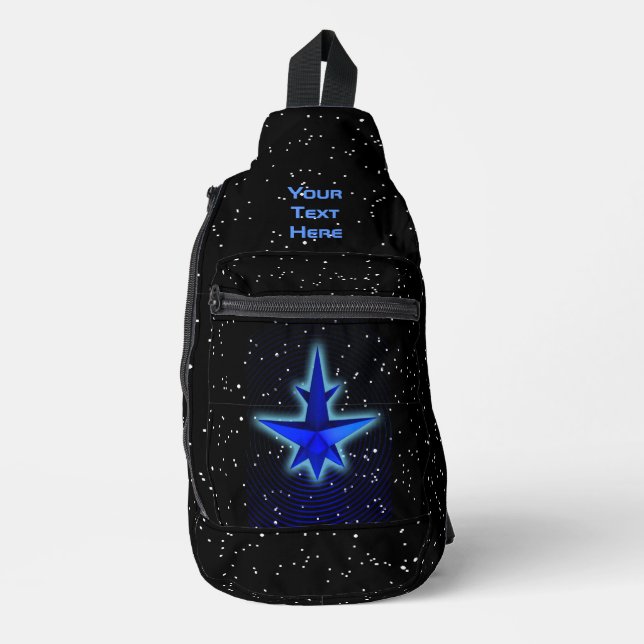 Gravity Drive Spacecraft Sling Bag (Front)