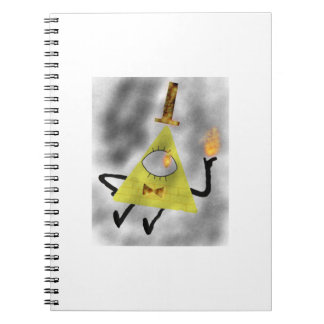 gravity falls bill cipher notebook