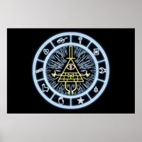 Gravity Falls Bill Cipher Wheel