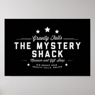 Gravity Falls The Mystery Shack Poster