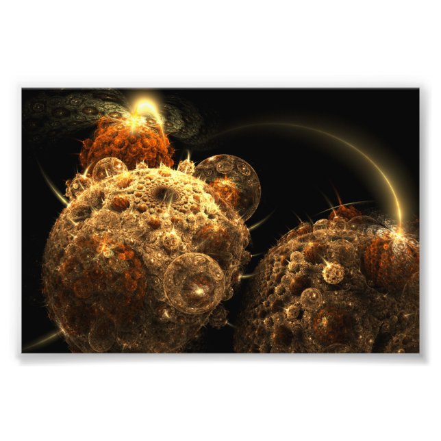 Gravity - Fractal Art Photo Enlargement Print (Front)