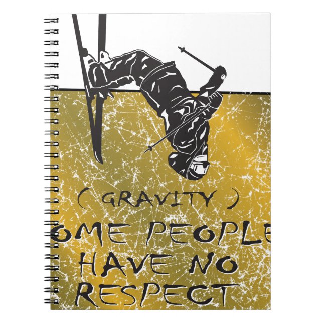 Gravity Skier Notebook (Front)