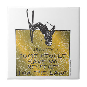 Gravity Skier Tile