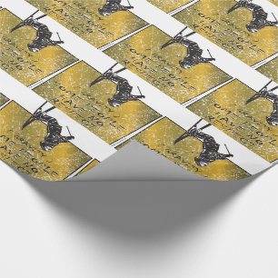 Gravity Skier Wrapping Paper