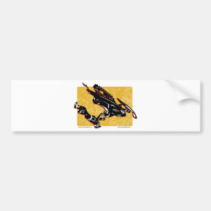 GRAVITY-SLED-in-Yellow Bumper Sticker