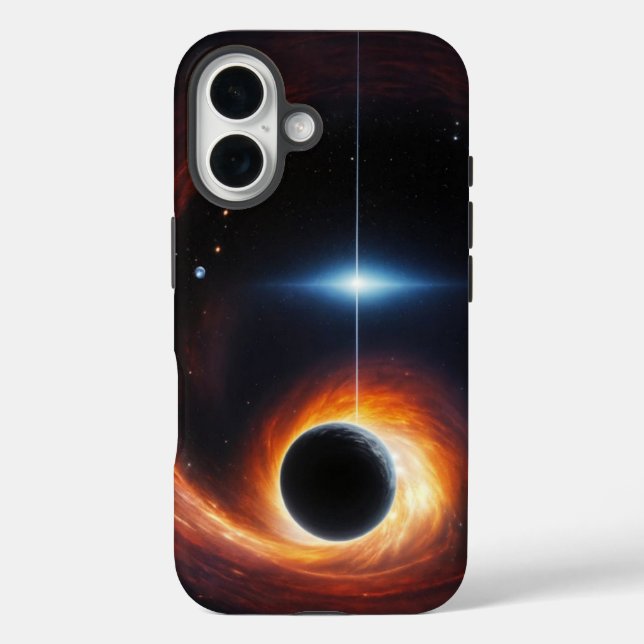 Gravity's Pull Black Hole iPhone/iPad Case (Back)