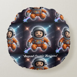 "Gravity's Realm" Round Cushion