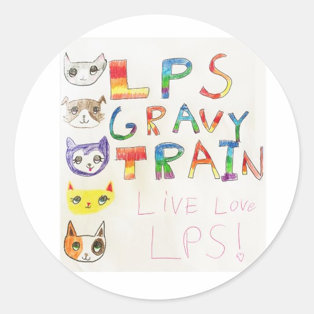Gravy Train stickers (Front)