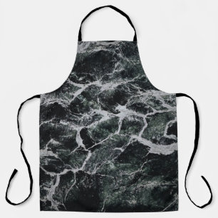 GRAY AND BLACK PAINTING APRON